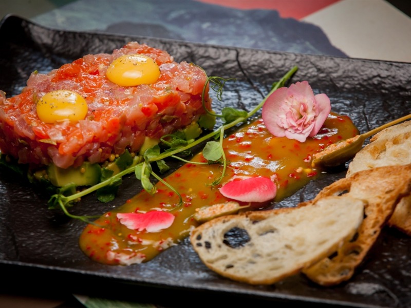 NEW Тар-тар з тунця та лосося / tuna and salmon tartare