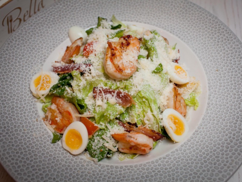 NEW Цезар з креветкою та беконом / Caesar with shrimp and bacon