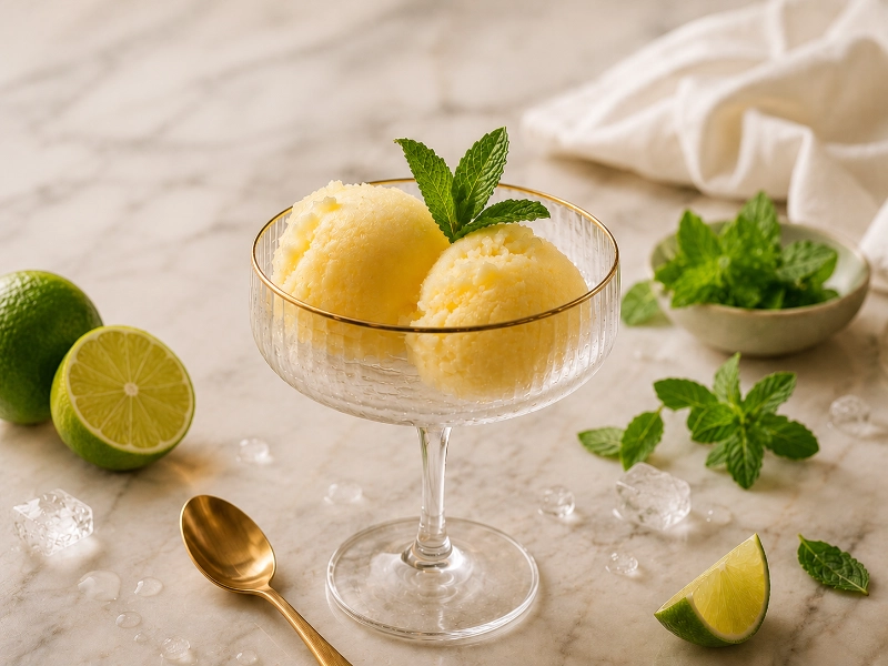 Крафтовий Лимонний сорбет / Artisan Lemon Sorbet